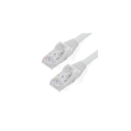 StarTech 100ft CAT6 Ethernet Cable White Snagless UTP CAT 6 Gigabit Cord/Wire 100W PoE 650MHz - N6PATCH100WH