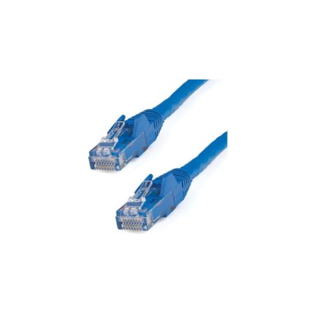 StarTech 10ft CAT6 Ethernet Cable Blue Snagless UTP CAT 6 Gigabit Cord/Wire 100W PoE 650MHz - N6PATCH10BL