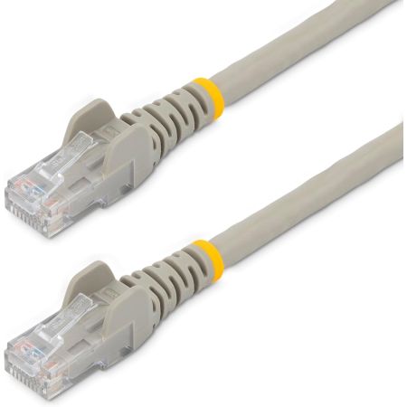 StarTech 10 ft. CAT6 Ethernet cable - 10 Pack - ETL Verified - Gray CAT6 Patch Cord - Snagless RJ45 Connectors - 24 AWG Copper Wire - UTP Ethernet Cable - N6PATCH10GR10PK