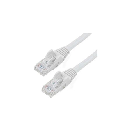 StarTech 10ft CAT6 Ethernet Cable White Snagless UTP CAT 6 Gigabit Cord/Wire 100W PoE 650MHz - N6PATCH10WH