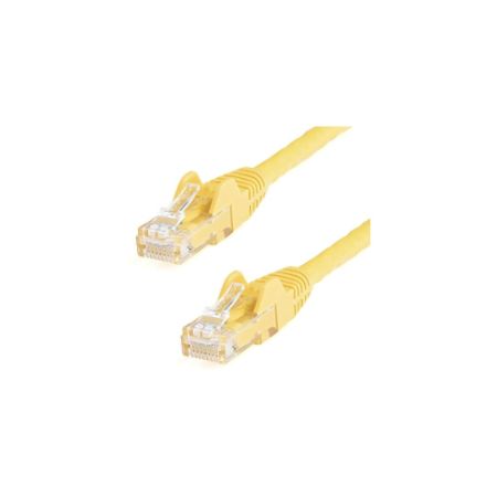 StarTech 10ft CAT6 Ethernet Cable Yellow Snagless UTP CAT 6 Gigabit Cord/Wire 100W PoE 650MHz - N6PATCH10YL