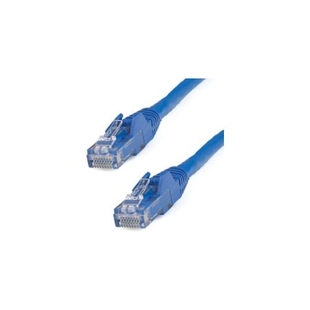 StarTech 14ft CAT6 Ethernet Cable Blue Snagless UTP CAT 6 Gigabit Cord/Wire 100W PoE 650MHz - N6PATCH14BL