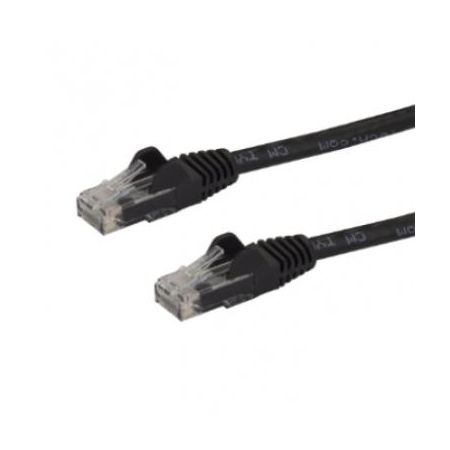 StarTech 150ft CAT6 Ethernet Cable Black Snagless UTP CAT 6 Gigabit Cord/Wire 100W PoE 650MHz - N6PATCH150BK