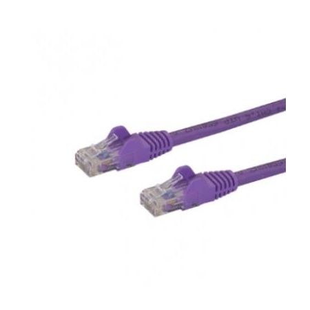 StarTech 75ft CAT6 Ethernet Cable Purple Snagless UTP CAT 6 Gigabit Cord/Wire 100W PoE 650MHz - N6PATCH75PL