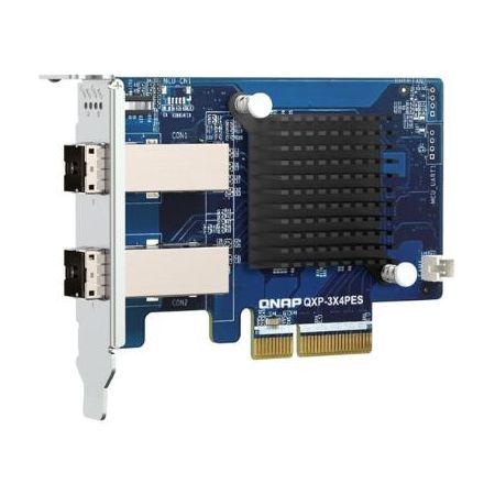 QNAP QXP-3X4PES 2-Port SFF-8644 PCIe 3.0 x4 Expansion Card