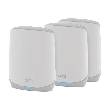 Netgear Orbi 750 Series AX5200 Tri-Band Mesh Wi-Fi System (3-pack) - White