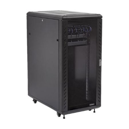 StarTech Knock-Down Server Rack Cabinet with Casters (32 RU, 6 to 32