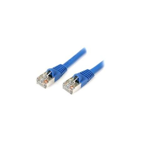 StarTech 6 ft Blue Snagless Shielded Cat5e Patch Cable - S45PATCH6BL