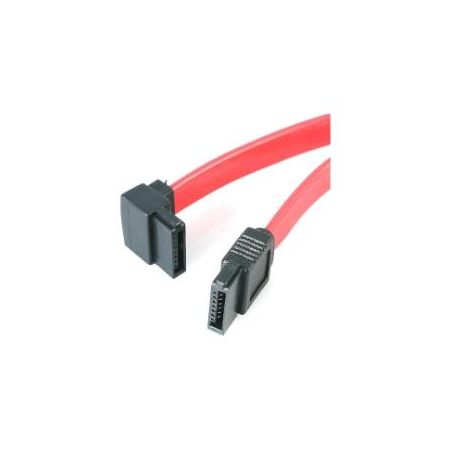 StarTech 18in SATA to Left Angle SATA Serial ATA Cable - SATA18LA1