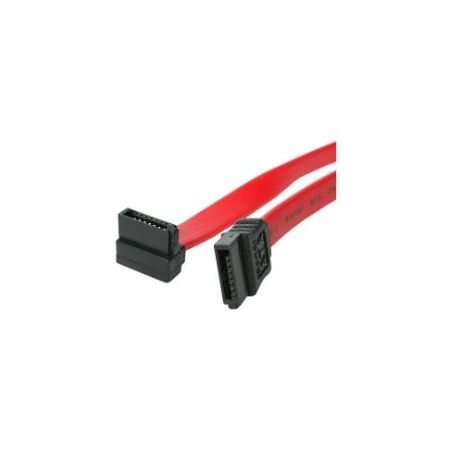 StarTech 18in SATA to Right Angle SATA Serial ATA Cable - SATA18RA1