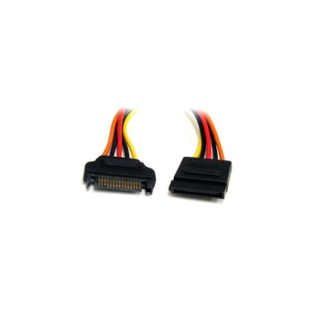 StarTech 12in 15 pin SATA Power Extension Cable - SATA Power Extender - SATAPOWEXT12