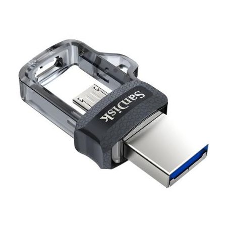 SanDisk 64GB Ultra Dual m3.0 USB 3.0 / micro-USB Flash Drive - SDDD3-064G-A46