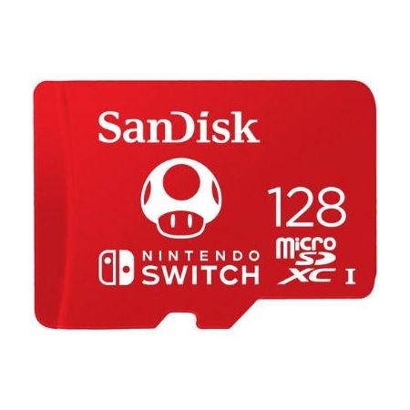 SanDisk 128GB UHS-I microSDXC Memory Card for the Nintendo Switch - SDSQXBO-128G-ANCZA