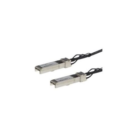 StarTech MSA Uncoded Compatible 0.5m 10G SFP+ to SFP+ Direct Attach Cable 10 GbE Twinax DAC - SFP10GPC05M