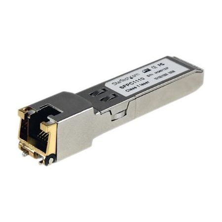 StarTech Cisco Compatible Gigabit RJ-45 Mini-GBIC Copper SFP Transceiver Module - SFPC1110