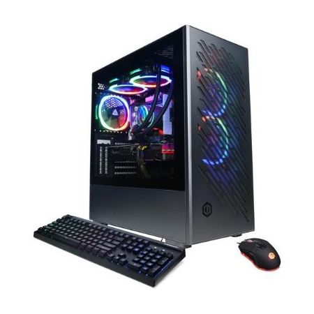 CyberPowerPC Gamer Supreme Liquid Cool SLC10000CPGV16 Desktop Computer (Black)