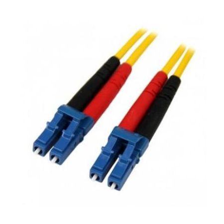 StarTech 10m Fiber Optic Cable - Single-Mode Duplex 9/125 - LSZH - LC/LC - OS1 - LC to LC Fiber Patch Cable - SMFIBLCLC10