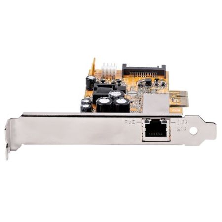 StarTech 1 Port 2.5Gbps PoE Network Card, PCIe Ethernet Card w/RJ45, 30W 802.3at PoE NIC for Desktops/Servers ST1000PEXPSE