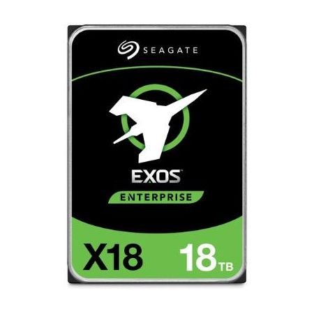 Seagate 18TB Exos X18 7200 rpm SATA III 6 Gb/s 3.5