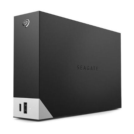 Seagate 20TB One Touch Desktop External Drive with Built-In Hub (Black) - STLC20000400