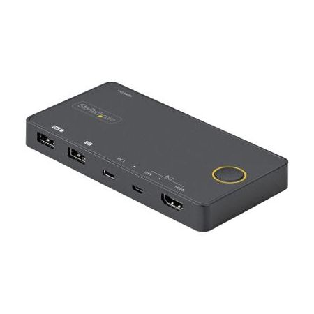 StarTech SV221HUC4K KVM switch Black