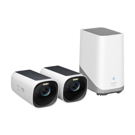 Eufy T88711W1 Security EufyCam 3 4K UHD Wireless Security Camera Kit