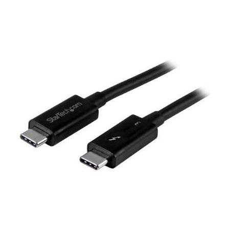 StarTech Thunderbolt 3 USB Type-C Male Cable (1.6', 40 Gbps) - TBLT34MM50CM