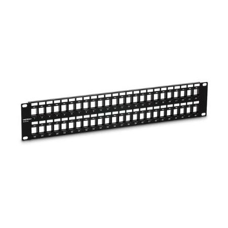 TRENDnet 48-Port Blank Keystone Patch Panel - TC-KP48