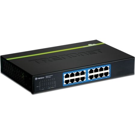 TRENDnet TEG-S16Dg 16-Port GREENnet Gigabit Ethernet Switch