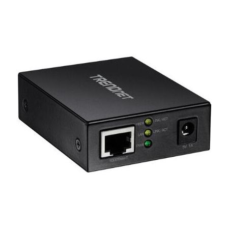 TRENDnet Gigabit Ethernet to SFP Fiber Media Converter - TFC-GSFP