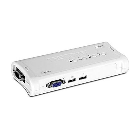 TRENDnet 4-Port USB KVM Switch - TK-407K