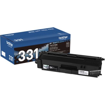 Brother TN331BK Standard Yield Black Toner Cartridge