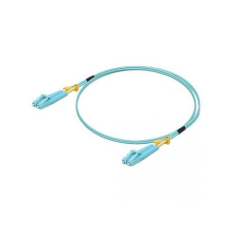 Ubiquiti Networks Multimode LC Fiber Optic Patch Cable (6.6', Aqua)