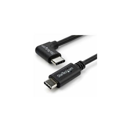 StarTech 1m 3 ft Right Angle USB-C Cable - M/M - USB 2.0 - USB2CC1MR