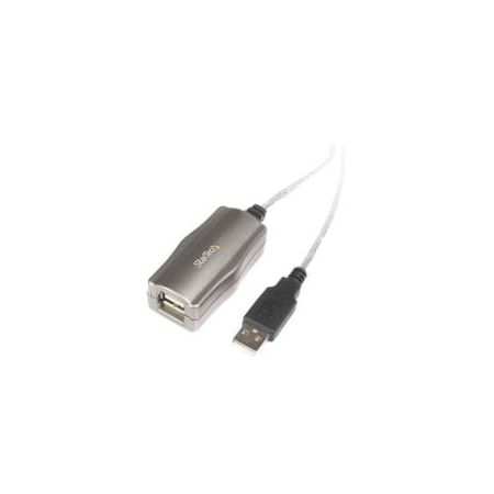 StarTech 15 ft USB 2.0 Active Extension Cable - M/F - USB2FAAEXT15