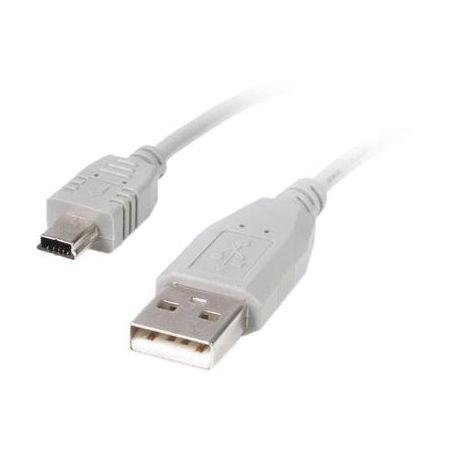 StarTech USB 2.0 Type-A to Mini Type-B Cable (White, 6') - USB2HABM6