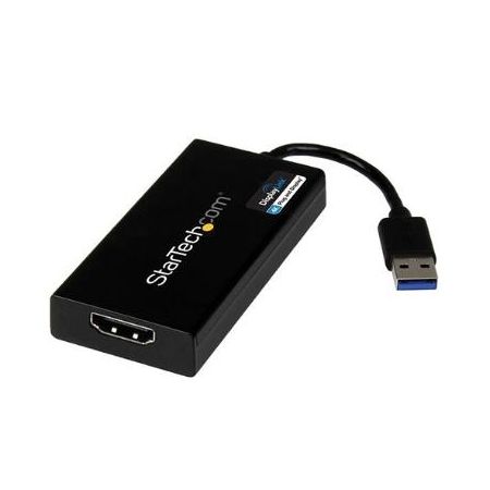 StarTech USB 3.0 to 4K HDMI Adapter (Black) - USB32HD4K