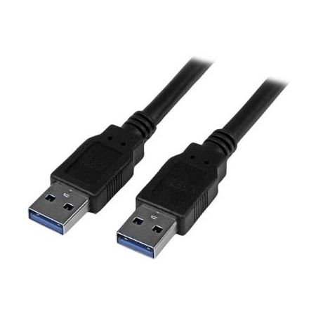 StarTech USB 3.0 Type-A Male to USB 3.0 Type-A Male Cable (10') - USB3SAA3MBK