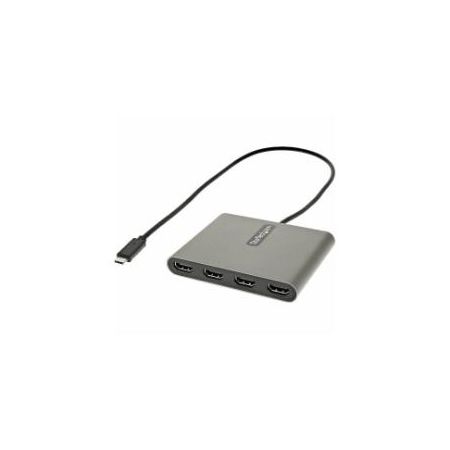 StarTech USBC2HD4 USB graphics adapter 1920 x 1080 pixels Gray