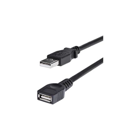 StarTech 6 ft Black USB 2.0 Extension Cable A to A - M/F - USBEXTAA6BK