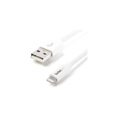 StarTech 6 ' / 2m USB Lightning Cable for iPhone iPod iPad - White - USBLT2MW