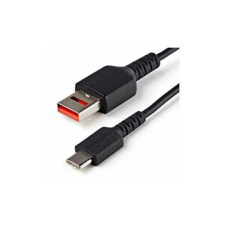 StarTech 3ft Secure Charging Cable - USB-A to USB-C Data Blocker Adapter Cable (Charge-Only)