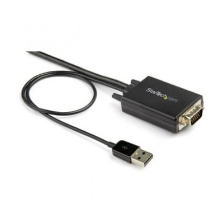 StarTech 3m VGA to HDMI Converter Cable with USB Audio Support - VGA2HDMM3M