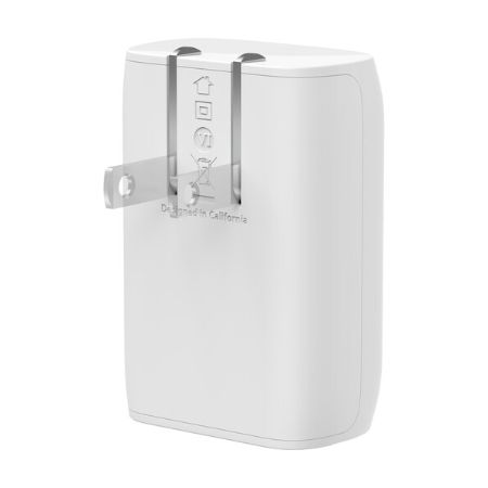 Belkin Boost Charge USB-C PD 3.0 PPS Wall Charger 30W + USB-C to USB-C Cable - WCA005DQ1MWH-B6