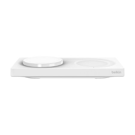 Belkin 2-in-1 Wireless Charging Pad with Official MagSafe Charging 15W - WIZ019TTWH