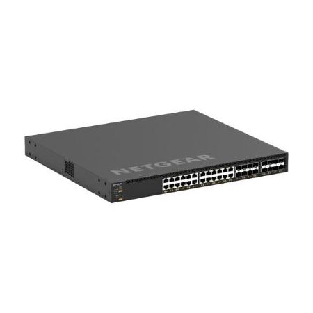 Netgear M4350-24X8F8V 24-Port 10G PoE++ Compliant Managed AV Network Switch - XSM4340V-100NES