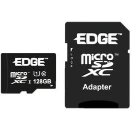 Edge Memory Module Picture EDGE MEMORY PE243609 128GB SDXC UHS-1 CLASS 10 MEMORY CARD