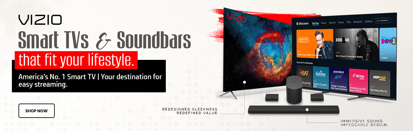 VIZIO | Smart TVs and Soundbars