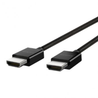 Belkin 8K Ultra High Speed HDMI 2.1 Braided Cable - AV10176BT1M-BLK