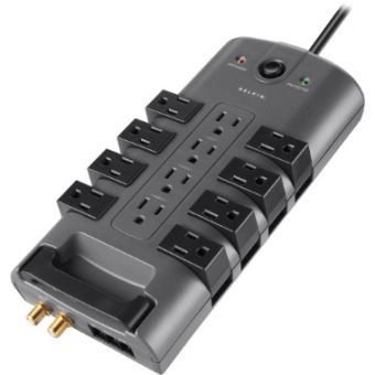 Belkin PivotPlug 12-Outlet Surge Protector, 8 ft. Cord - BP112230-08